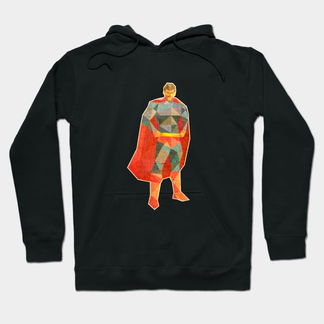 Superhero Lowpoly Hoodie by tsign703